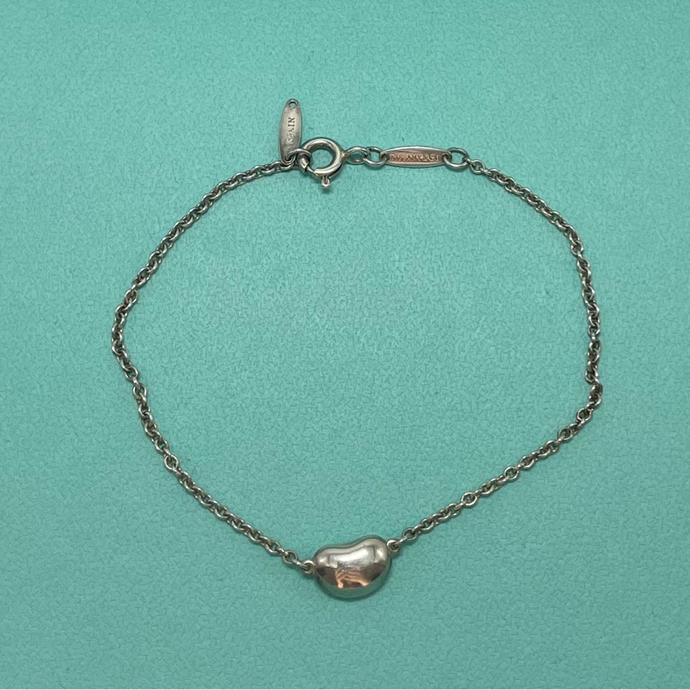 Tiffany & Co. silver bean bracelet
